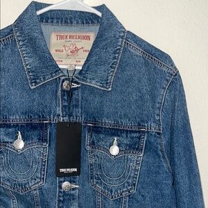 True Religion Blue Denim Jacket